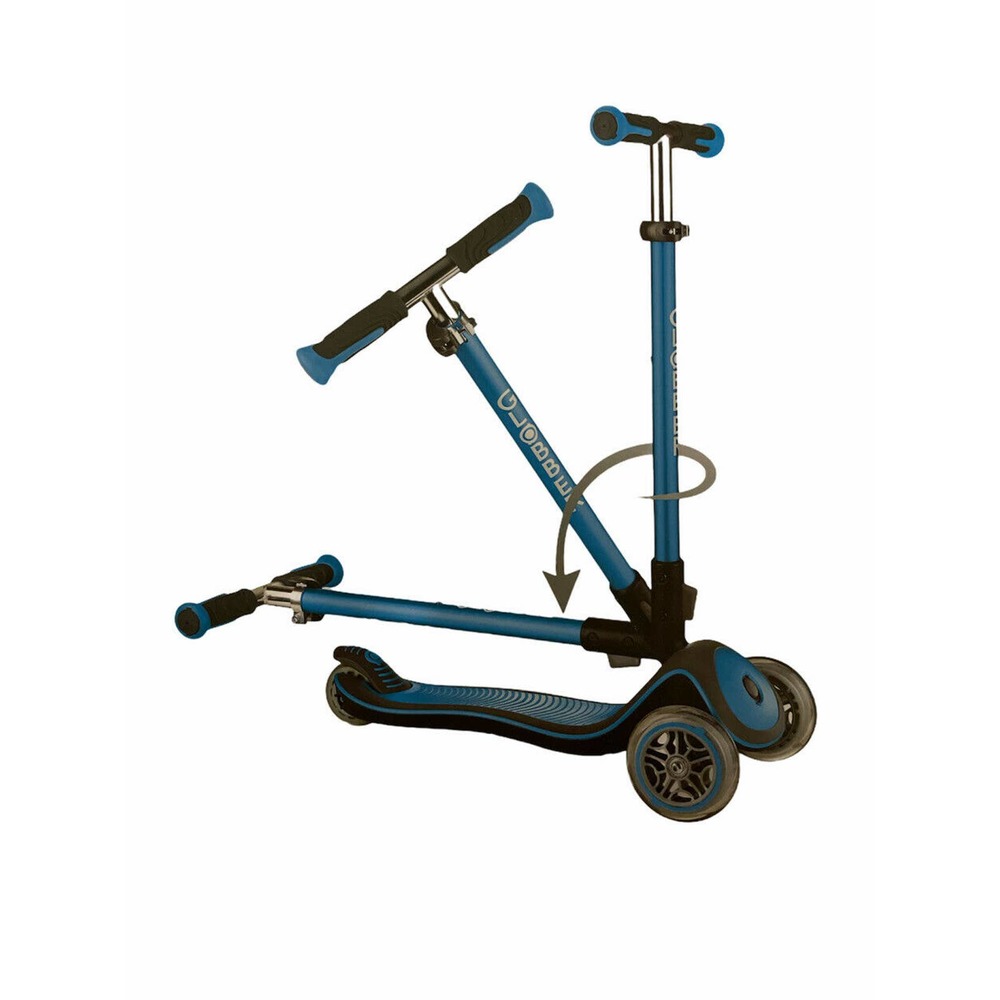 Globber Elite Deluxe 3-Wheel Kids Kick Scooter